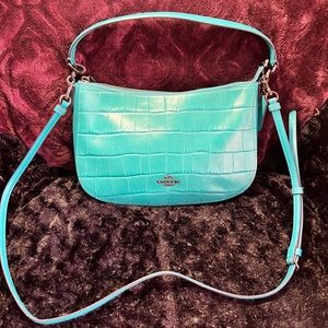 Coach Sutton Crossbody in Turquoise
